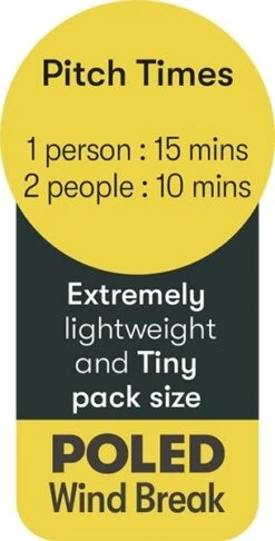 Quest Falcon 500 Windbreak Blue A1037 -Outdoor Haven Store a1037 9 midsize 1