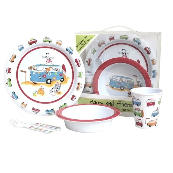 Flamefield Kids Harry And Friends 5pc Melamine Set 4 Flamefield Kids Harry And Friends 5pc Melamine Set - Image 2