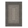 Gardenwize Faux Jute Outdoor Rug - Dark Grey - 80cm X 150cm GW454 -Outdoor Haven Store gw454 image 1 800x800 1