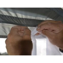Kampa Revo-Zip Roll Out Awning 2019 -Outdoor Haven Store kamparevo zipcurtains compressor