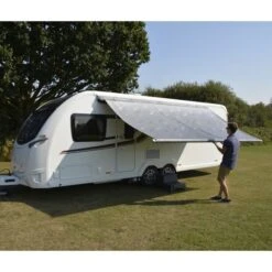 Kampa Revo-Zip Roll Out Awning 2019 -Outdoor Haven Store kamparevo zippullout compressor
