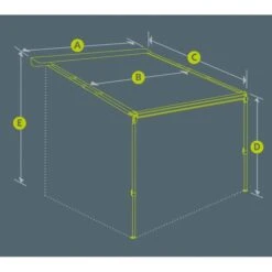 Kampa Revo-Zip Roll Out Awning 2019 -Outdoor Haven Store kamparevodiagram compressor