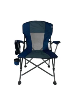 Royal Leisure Blue/Grey XL Deluxe Camp Folding Chair R745 2022