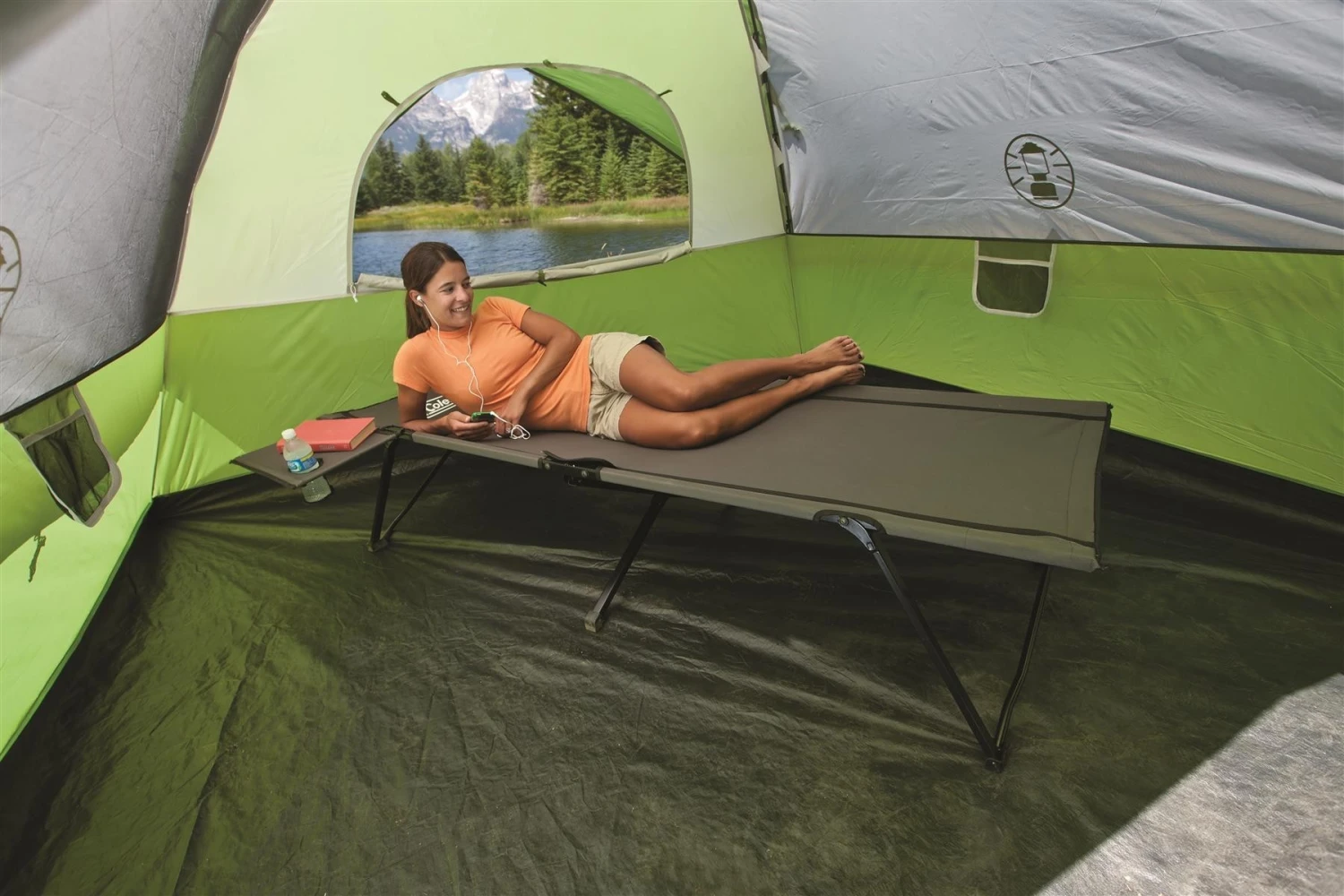 Coleman Folding Packaway Steel Bed 2176135 4 Coleman Folding Packaway Steel Bed 2176135 - Image 2