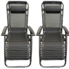 Twin Pack Hortos Zero Gravity Relaxer Black 2 Twin Pack Hortos Zero Gravity Relaxer Black -Outdoor Haven Store x2